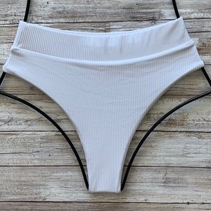 Two Piece Mafia IVANNA High Waisted Bikini Bottom {NWOT}